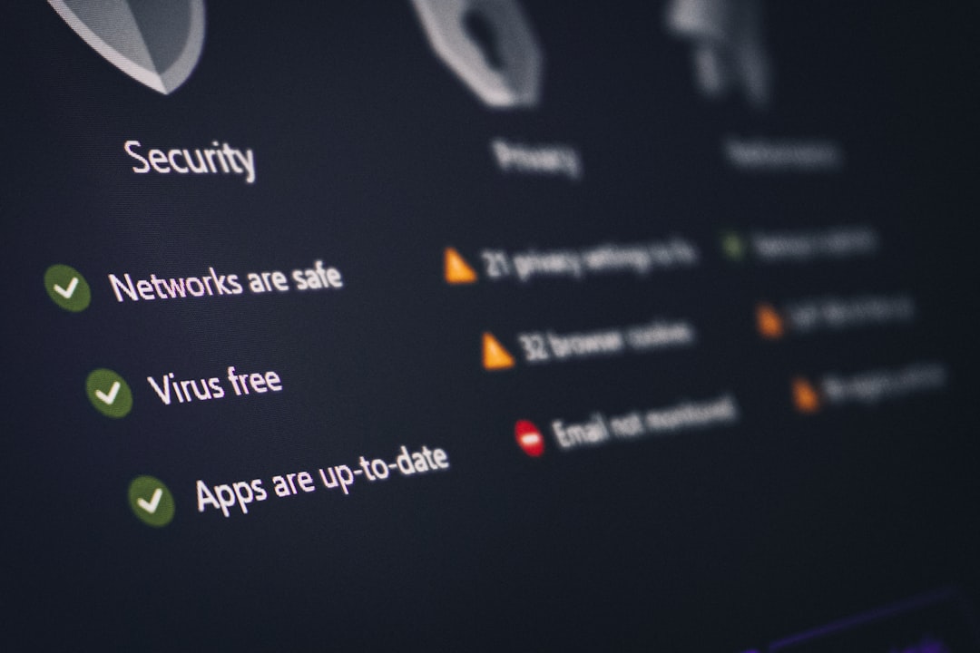 Panel de estado de seguridad y privacidad digital